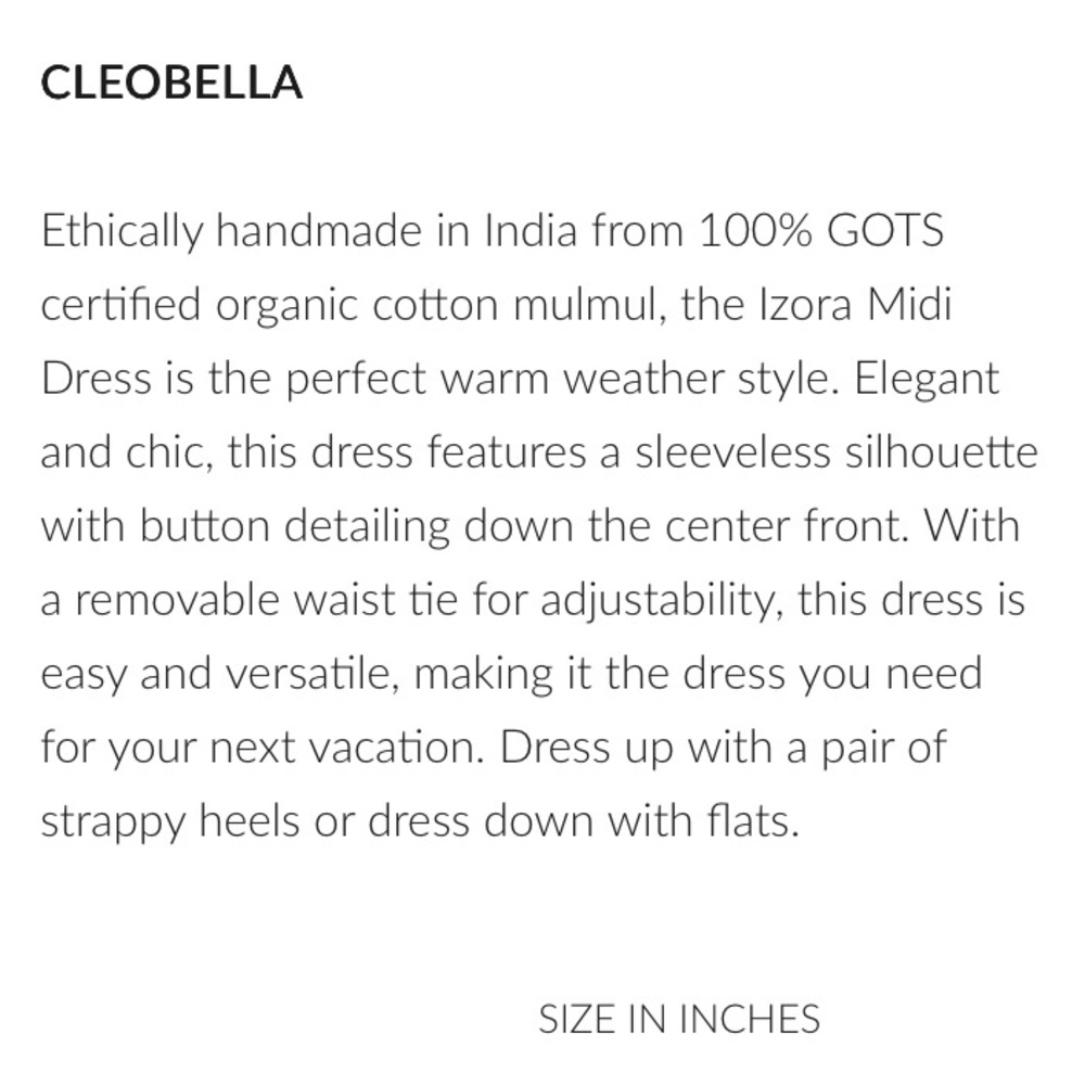CLEOBELLA Izora midi dress‎ murano multi-color size S - Picture 6 of 16